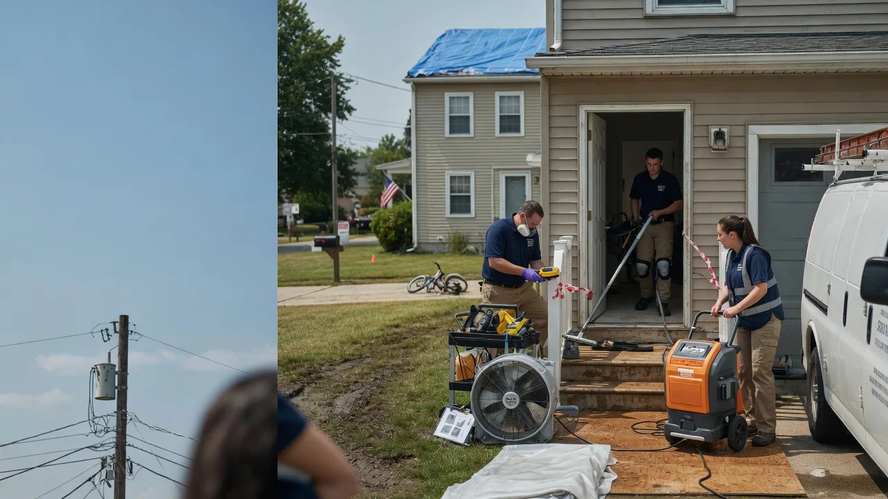 Water Damage Repair in Mount Pleasant, WI near me
